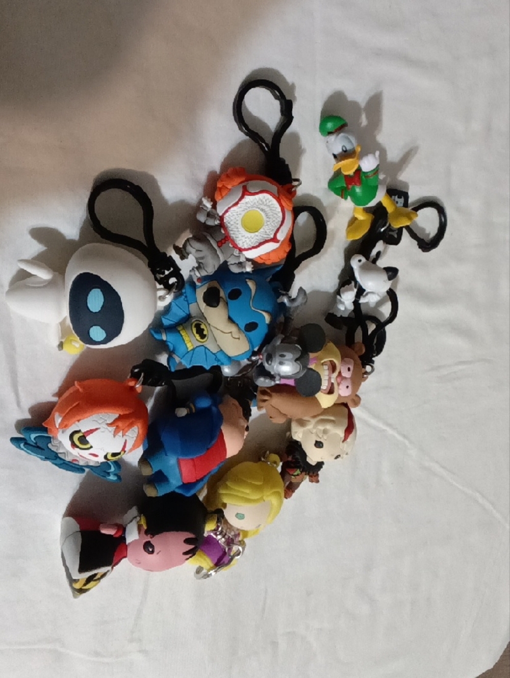 Assorted Cartoon Character Keychain Lot - Multicolor - Picture 5 of 6